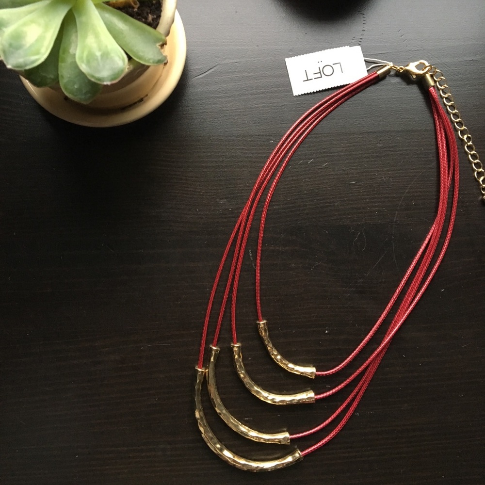 Layered statement necklace